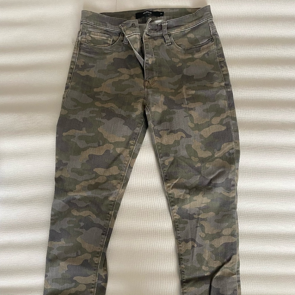 Hudson Barbara Super Skinny Camo Jean